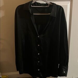 Zara Women’s Satin Effect Blouse